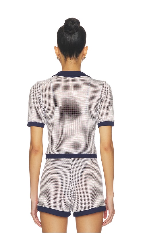  Peixoto Bauchfreies Top Mila In Navy. Größe S. Also In Xs, M, L, Xl. 