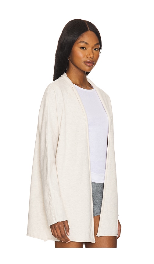 Perfectwhitetee Celeste Cardigan In Oatmeal