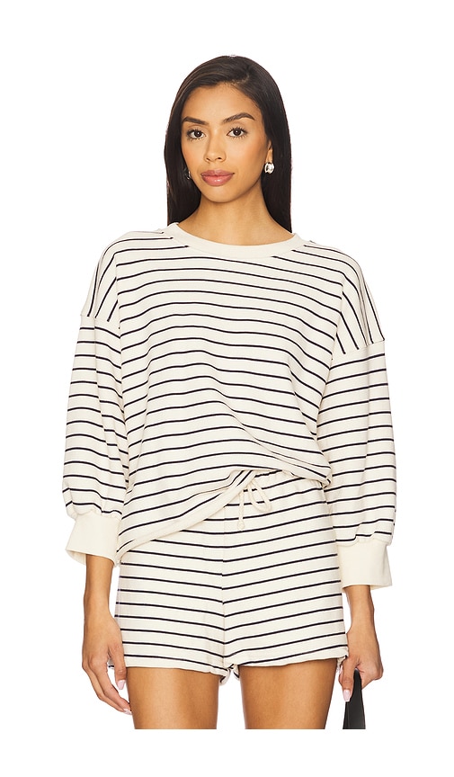 Fleece Pullover in ,Cream. - size M (also in S, XS) - perfectwhitetee - Modalova