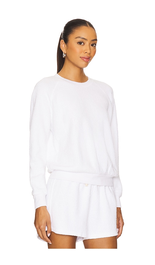 Perfectwhitetee Sumer Boucle Sweatshirt In White
