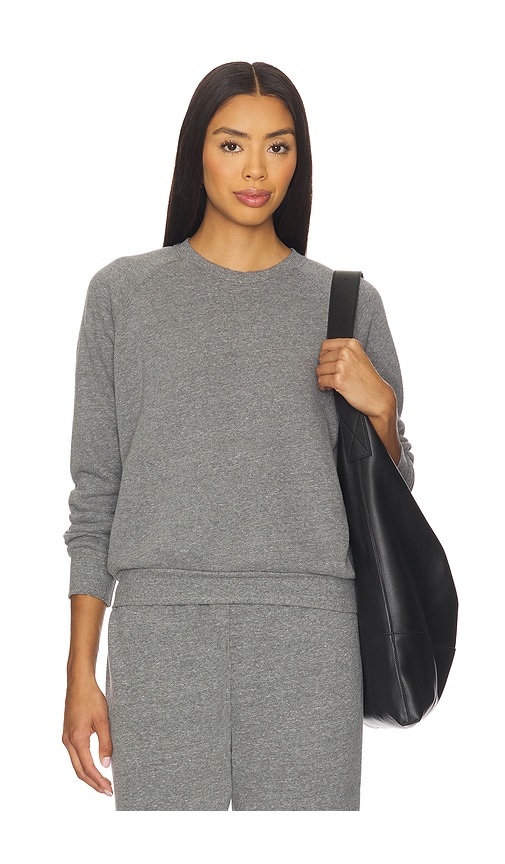 Perfectwhitetee Lennon Fleece Sweatshirt In Gray