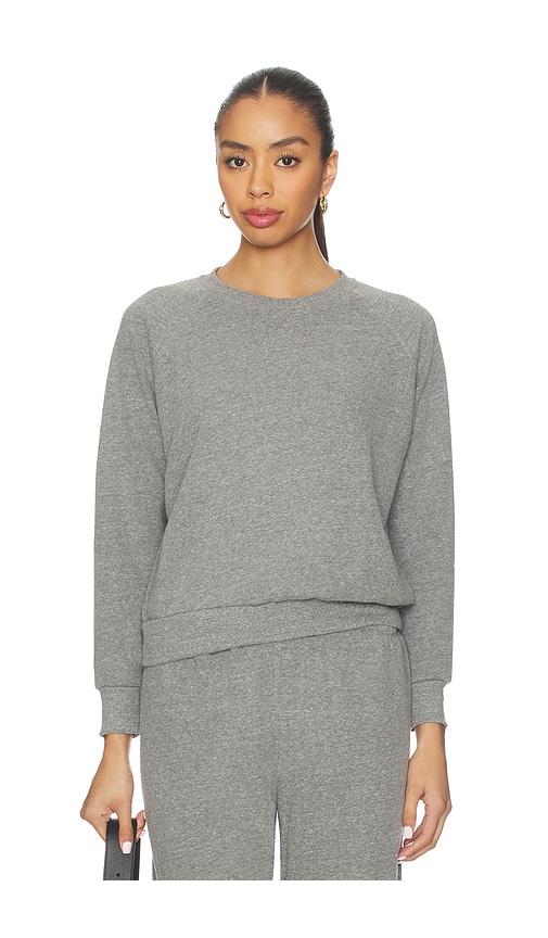 Perfectwhitetee Alexi French Terry Sweatshirt In Gray