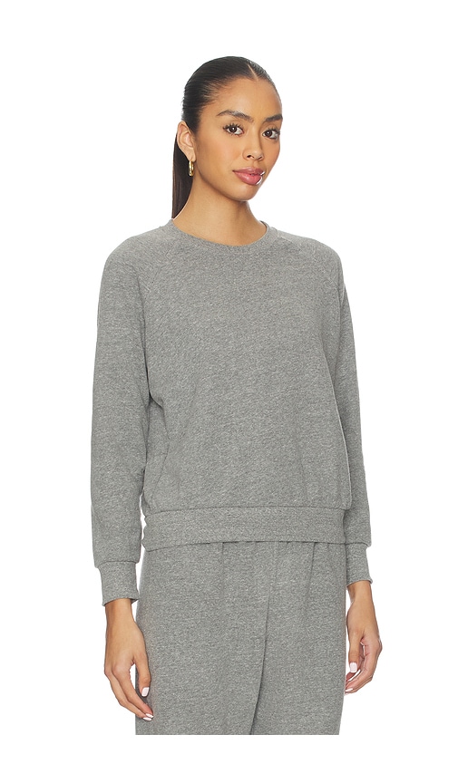 Perfectwhitetee Alexi French Terry Sweatshirt In Gray