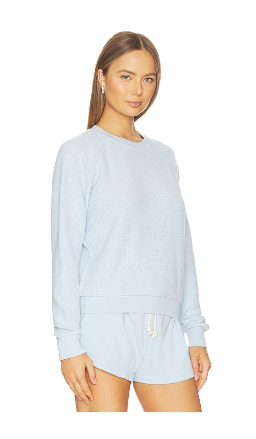  Perfectwhitetee Sudadera De Cuello Redondo De Felpa En Color Bebe Azul Talla L  (también En M, S, Xl, Xs). 
