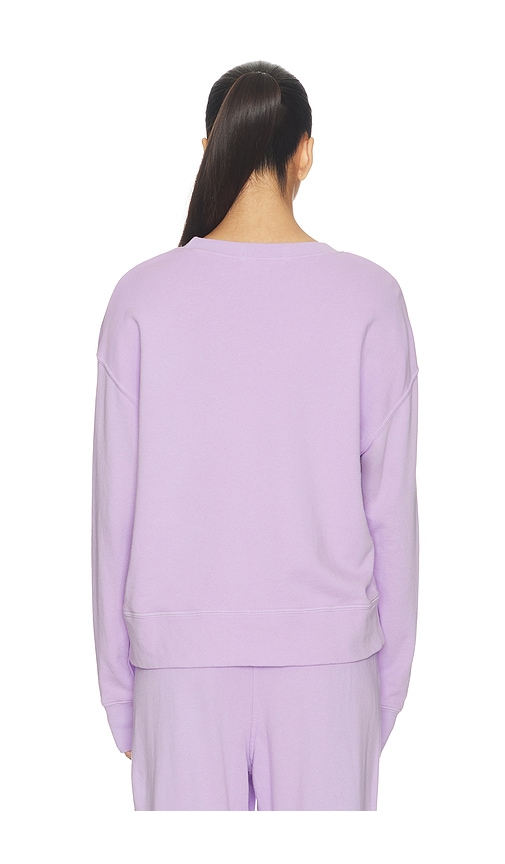  Perfectwhitetee Sudadera Tipo Pulóver De Felpa Francesa Tyler En Color Lavanda Talla L  (también En M, S, Xl, Xs). 