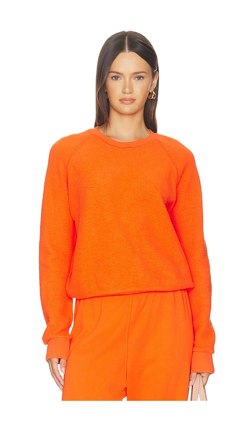 perfectwhitetee Ziggy Fleece Inside Out Shrunken Sweater in