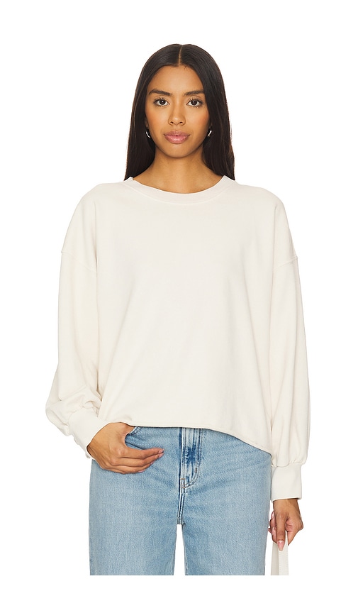 Shop Perfectwhitetee Zayne Sweatshirt In Ivory