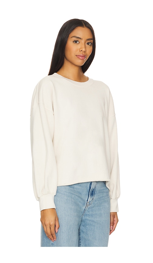 Shop Perfectwhitetee Zayne Sweatshirt In Ivory