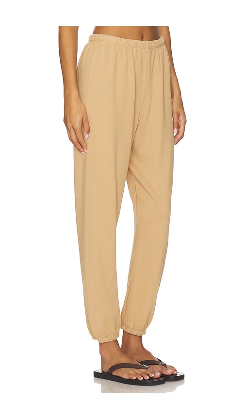 Perfectwhitetee Johnny Easy Sweatpant In Brown