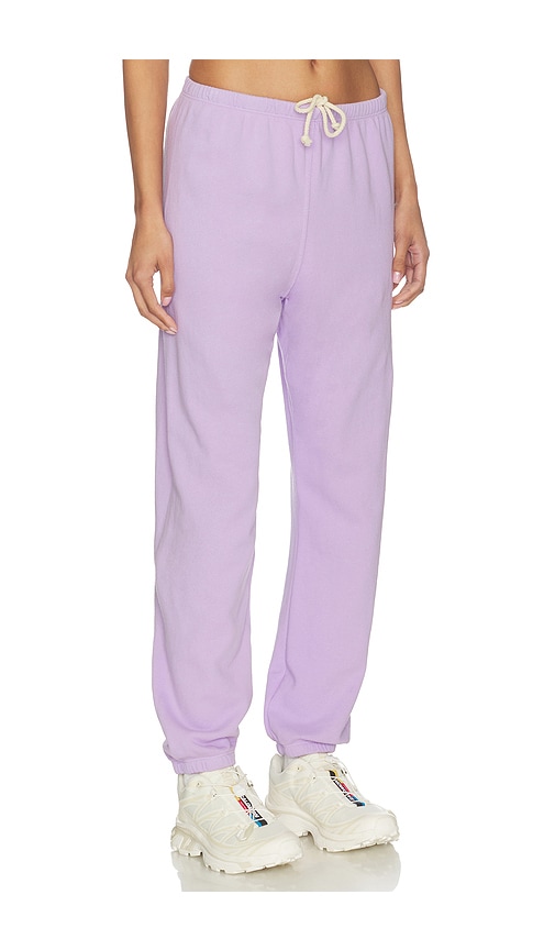  Perfectwhitetee Pantalón Deportivo Fácil De Felpa Francesa Johnny En Color Lavanda Talla L  (también En M, S, Xl, Xs). 