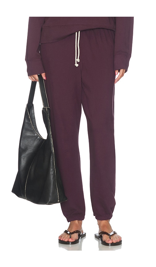 Johnny French Terry Easy Sweatpant by perfectwhitetee in Cherry Lacquer