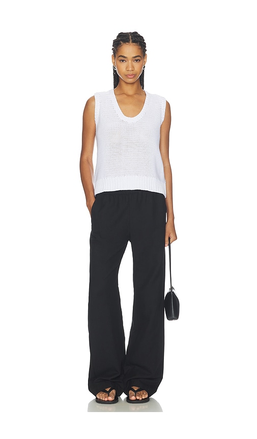 perfectwhitetee Peggy Cotton Sweater Tank Top | Thumbnail 4