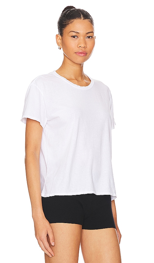 PERFECTWHITETEE COTTON BOXY CREW TEE 