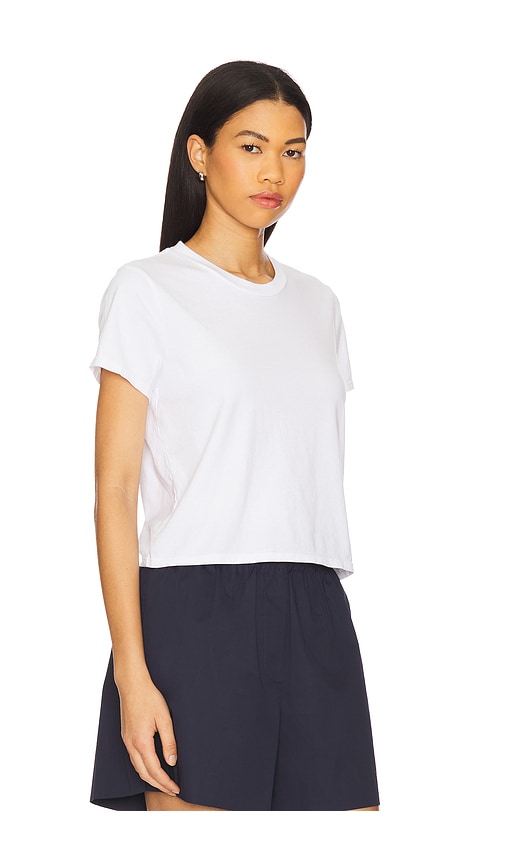 Shop Perfectwhitetee Springsteen Baby Tee In White