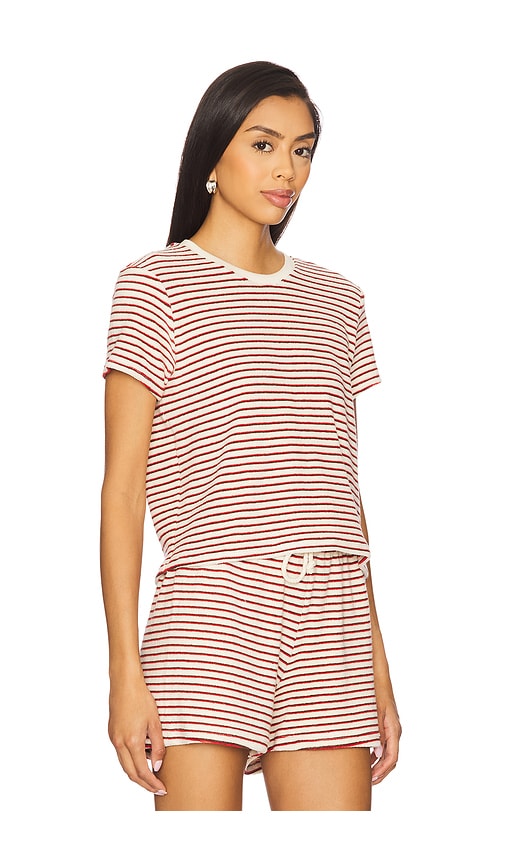 Perfectwhitetee Loop Terry Stripe Tee