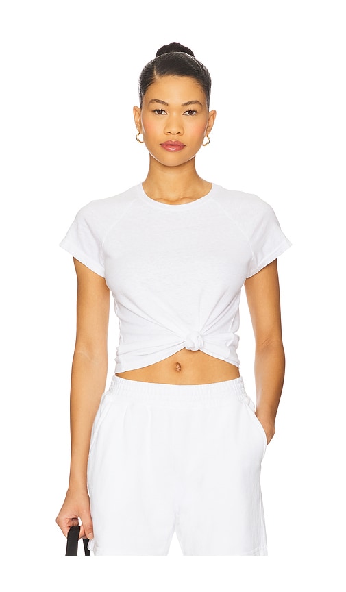 Recycled Cotton Raglan Baby Tee in . - size L (also in M, S, XL, XS) - perfectwhitetee - Modalova