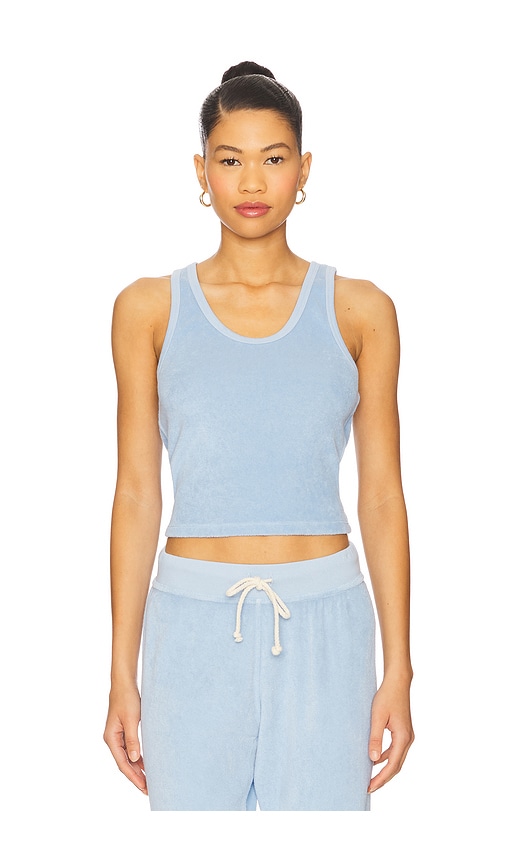 Loop Terry Tank in Baby Blue. - size M (also in S) - perfectwhitetee - Modalova