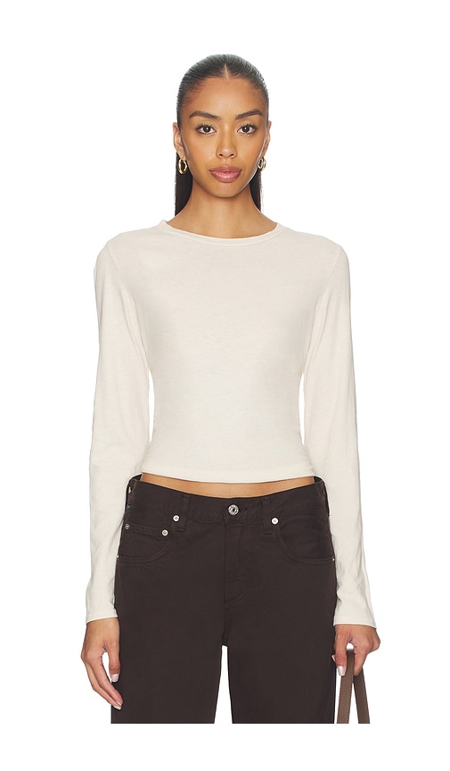 perfectwhitetee Jamie Recycled Cotton Long Sleeve