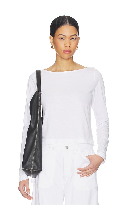 perfectwhitetee Drop Shoulder Long Sleeve