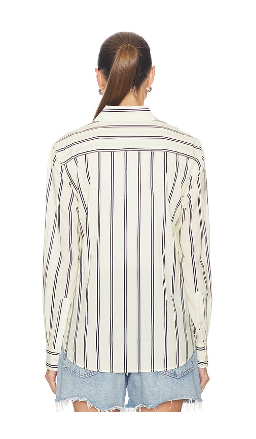  Perfectwhitetee Schmal Geschnittenes Hemd Aus Baumwollpopeline Mit Knopfleiste In Lemon. Größe Xs. Also In S, M, L, Xl. 