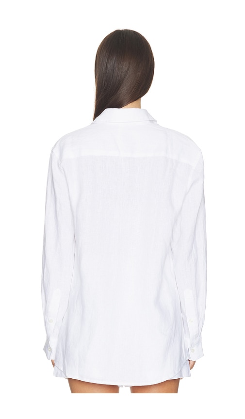 perfectwhitetee Lorelai Linen Button Down | Thumbnail 3 perfectwhitetee Lorelai Linen Button Down | Thumbnail 3