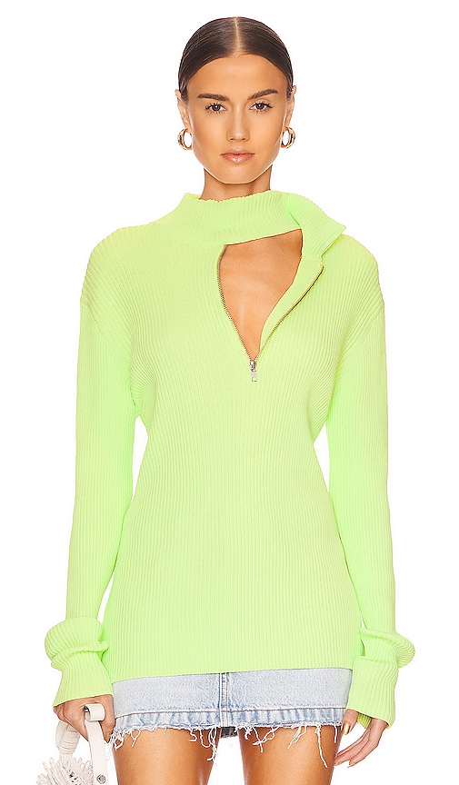 PFEIFFER Laroi Knit Jumper in Lime
