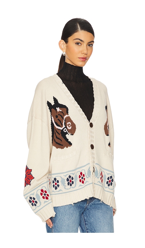 Shop Found X Revolve Horse Cardigan In Multi