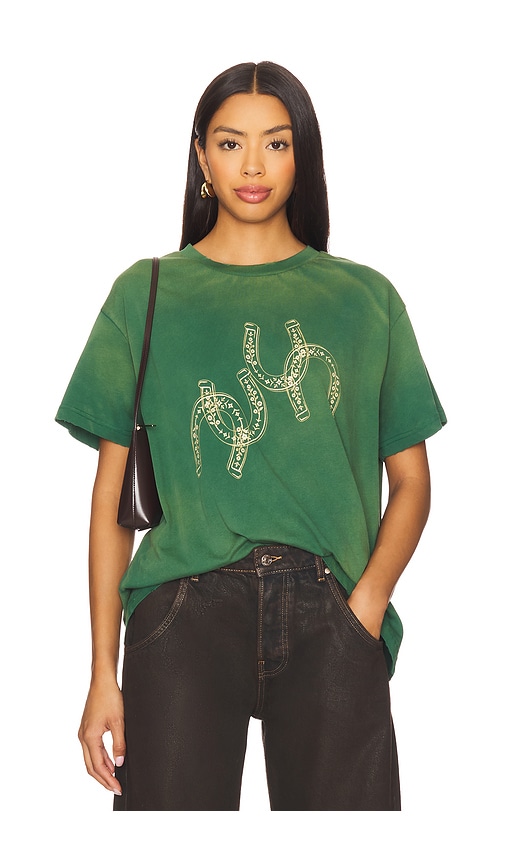 X REVOLVE Lucky Horseshoe Tee in . - size L (also in M, S, XL, XS) - Found - Modalova