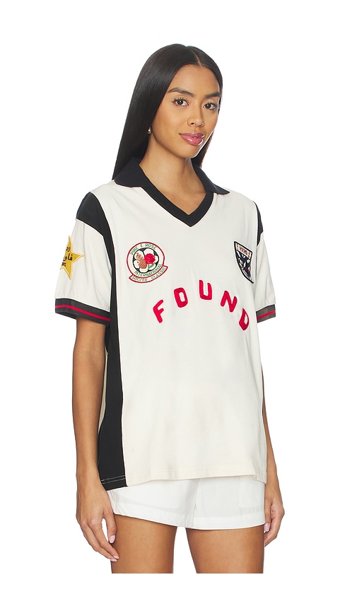 Found Union Soccer Jersey Top In White