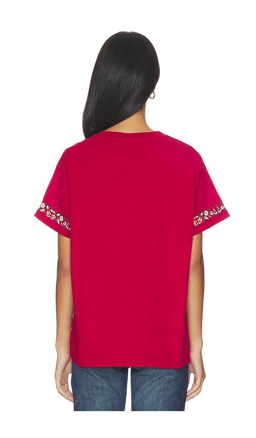  Found T-shirt Mit Motiv In Red. Größe Xs. Also In S, M, L, Xl/1x. 
