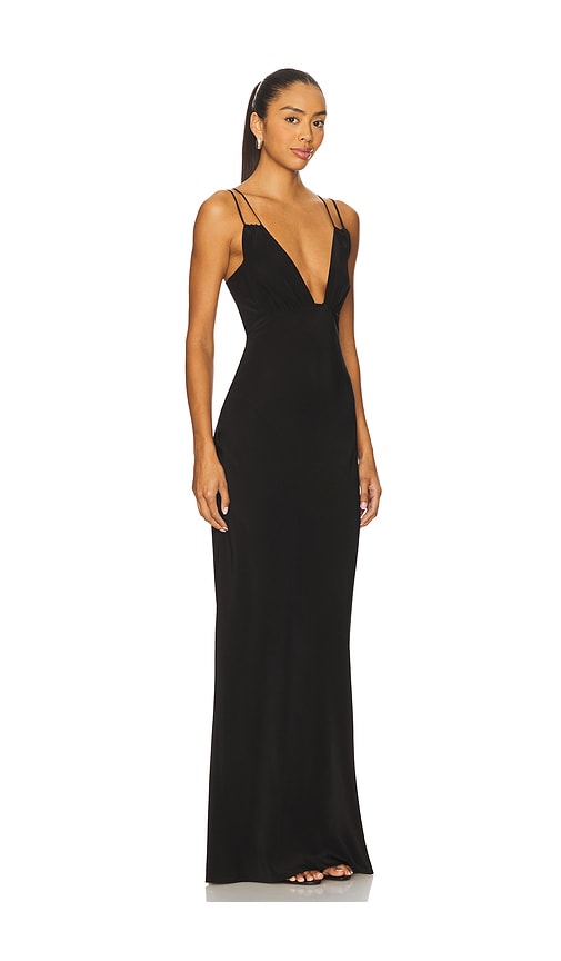 Paris Georgia X Elemental Bernie Slip Dress In Black