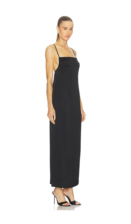Paris Georgia Phoebe Slip Dress In Black