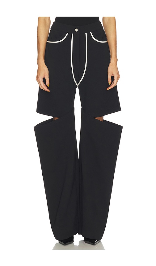 Paris Georgia Emelio Trouser In Black