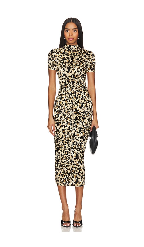 Shop Poster Girl Knockout Dress In Brown