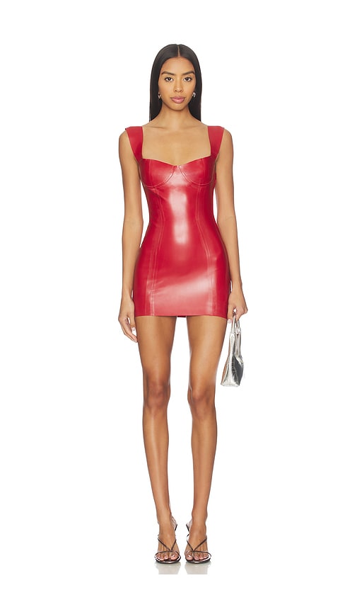 POSTER GIRL Hollywood Dress in Red