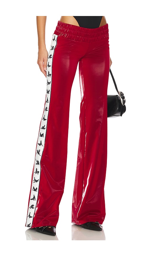 Shop Poster Girl League Tracksuit Bottom In Red