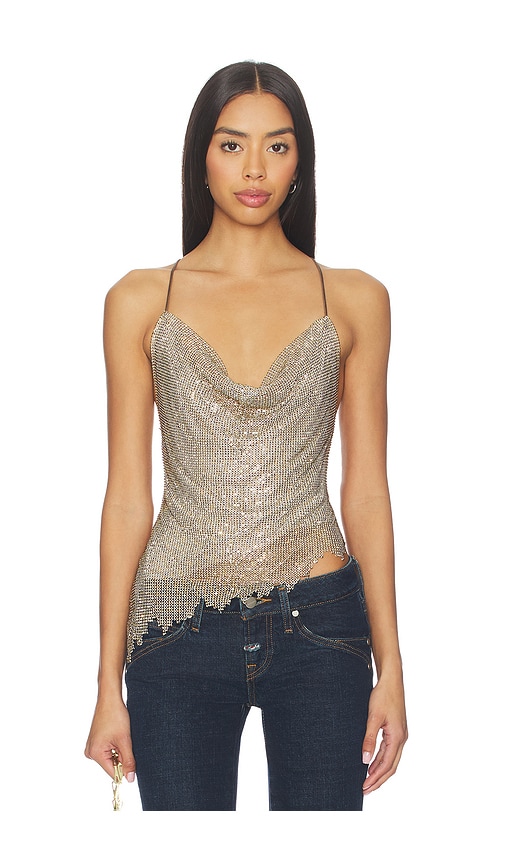 POSTER GIRL Maya Crystal Chainmail Top