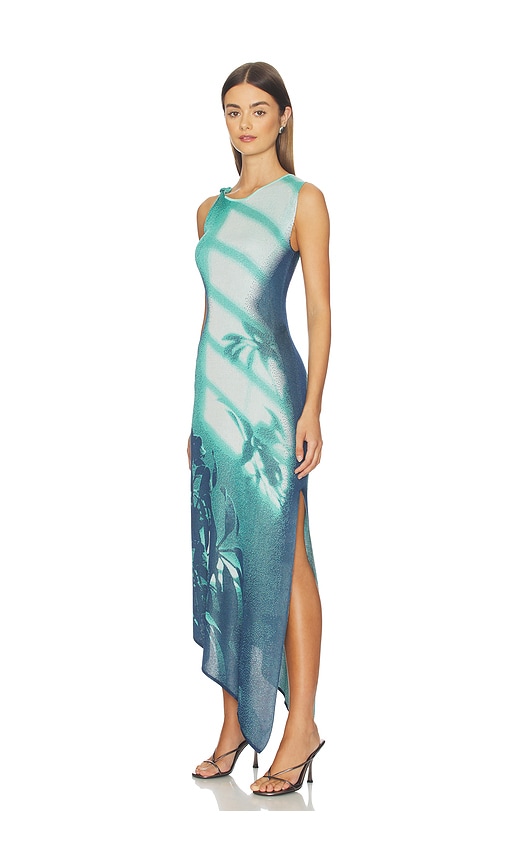  Ph5 Kleid Cedar Window Print Tank In Teal. Größe Xs. Also In S, M, Xl. 