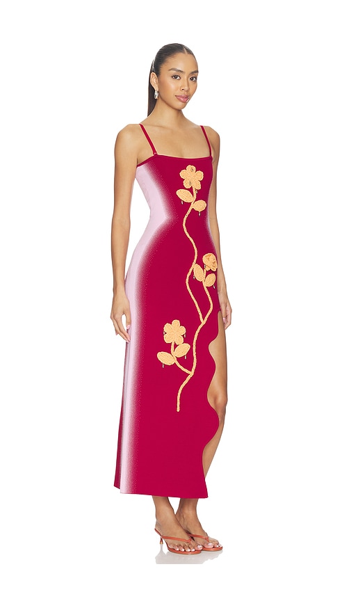  Ph5 Kleid Sherry Crochet Maxi Tank In Red. Größe Xs. Also In S, M, Xl. 
