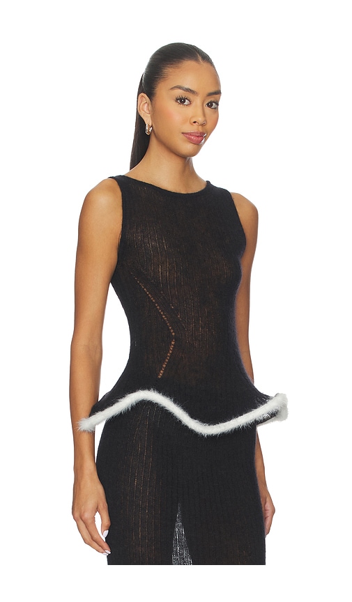 Ph5 Hadden Alpaca Tank Top In Black