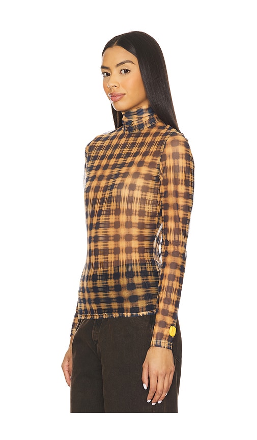 Ph5 Sulley Turtleneck Top In Brown