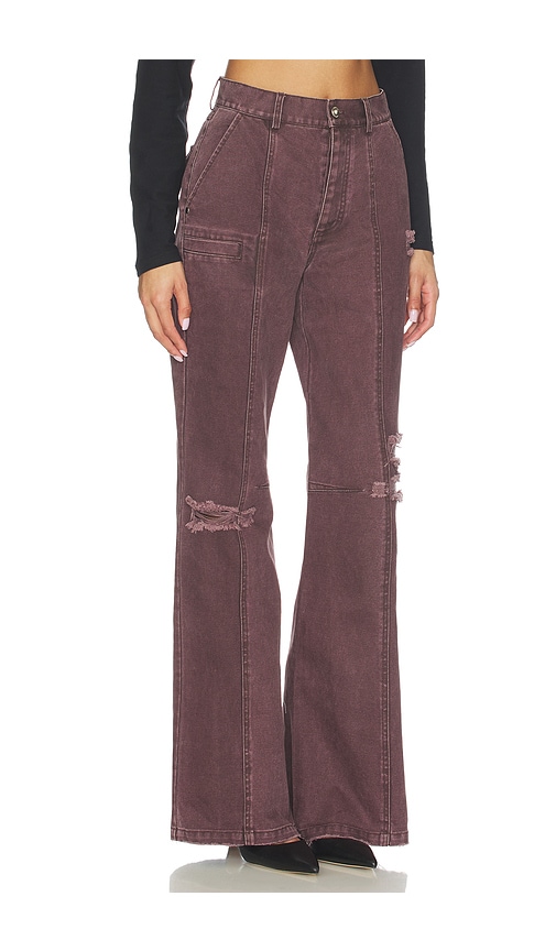 Private Policy Distressed Pant In Multi