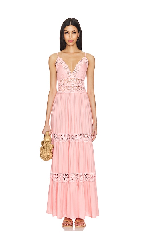 PQ Shea Long Dress in Gelato
