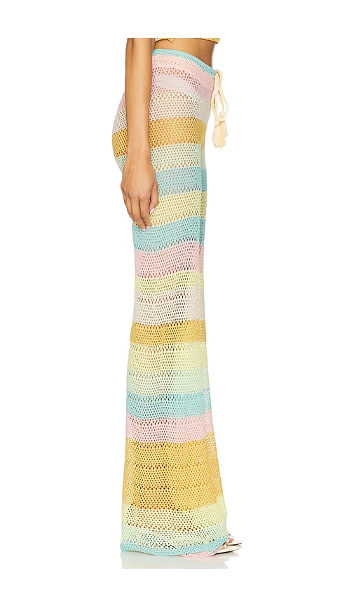  Pq Hose Bree In Blue,yellow. Größe M-l. Also In Xs-s. 