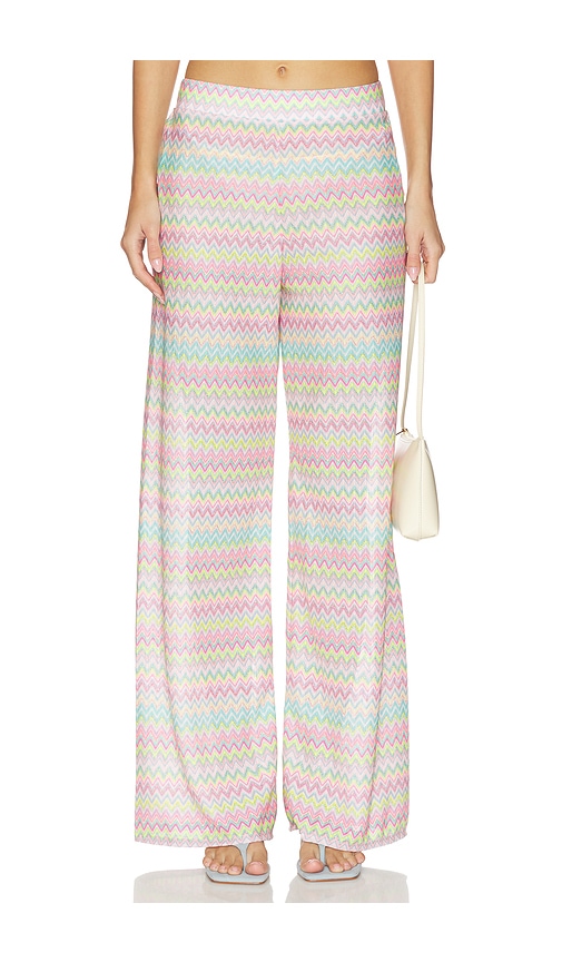 PQ Meg High Waist Pant in Pink,Teal. - size M/L (also in XS/S)