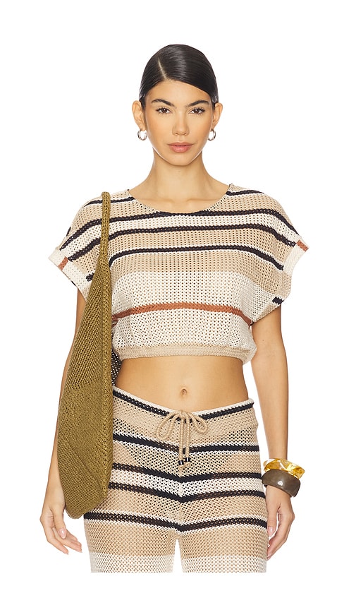 Pq Renee Crop Top In Multi