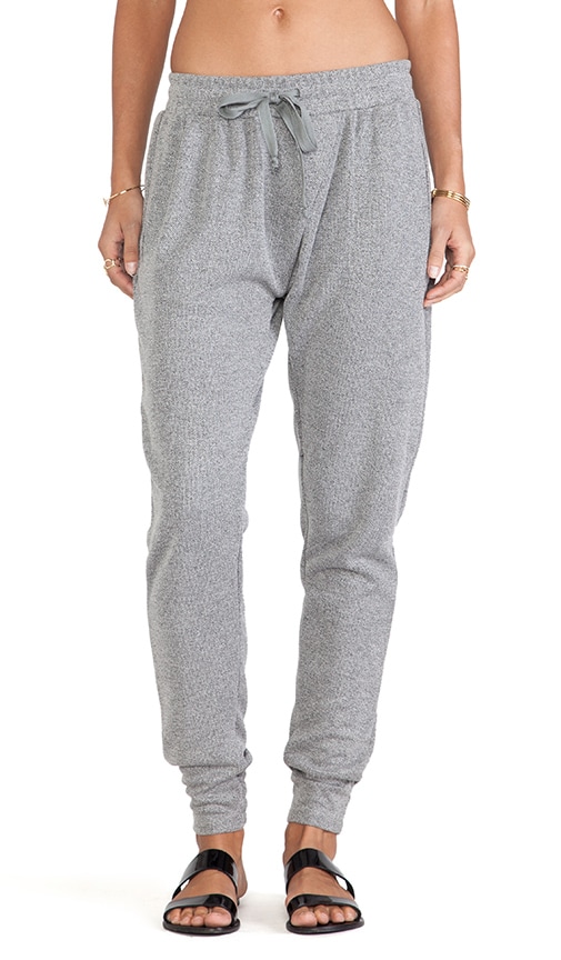 pink grey sweatpants