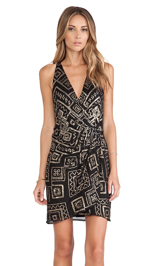 Parker Reina Sequin Dress in Black | REVOLVE