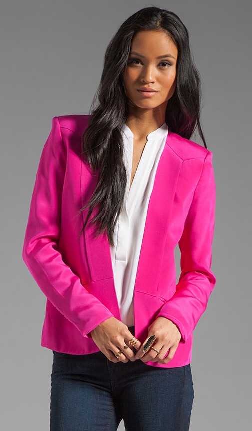 Crepe Blazer Jacket