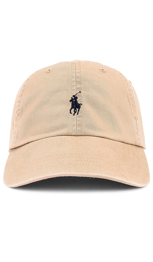 Product image of Polo Ralph Lauren Chino Cap in Nubuck & Relay Blue. Click to view full details